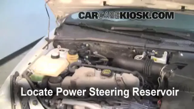 2000 Ford Focus SE 2.0L 4 Cyl. Sedan Liquide de direction assistée Vérifier le niveau de liquide